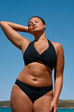 Bottoms|Jets et Twist Front Pant Black