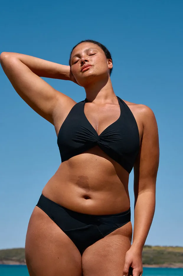 Bottoms|Jets et Twist Front Pant Black