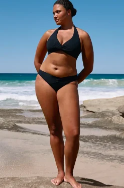 Bottoms|Jets et Twist Front Pant Black