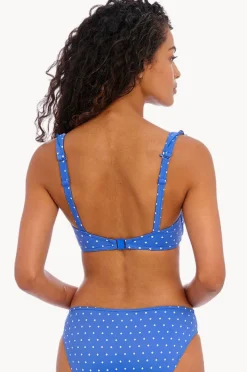 Bikini Tops|Freya Jewel Cove F Cup Frill Plunge Bra Azure