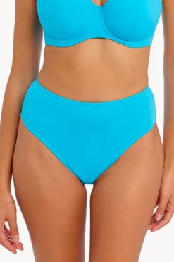 Bottoms|Freya Jewel Cove High Waist Brief Turquoise