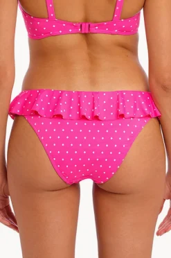 Bottoms|Freya Jewel Cove Italini Frill Brief Raspberry