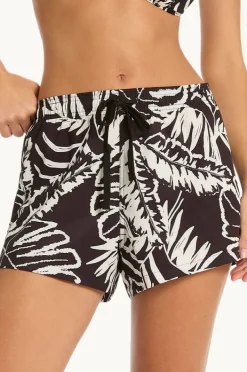 Boardshorts|Sea Level Jungle Book Surf Short Black