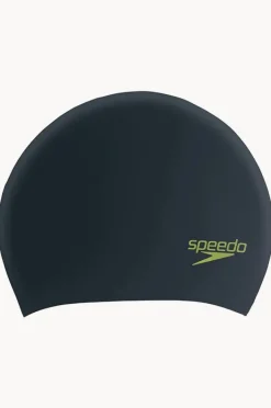 Swim Caps|Speedo Junior Long Hair Cap Black