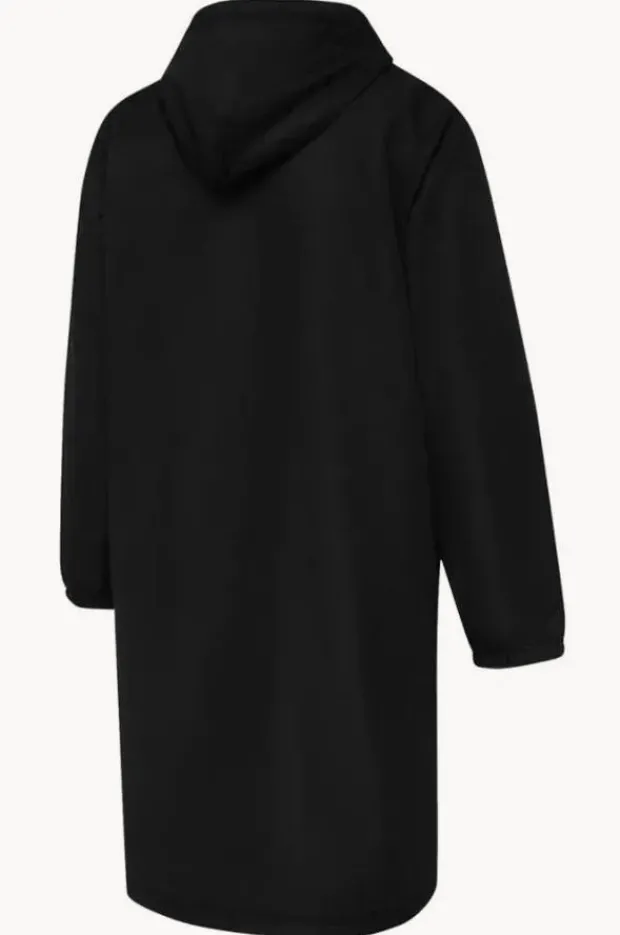 Towel Robes & Ponchos|Towel Robes & Ponchos|Speedo Junior Unisex Logo Deck Coat Black