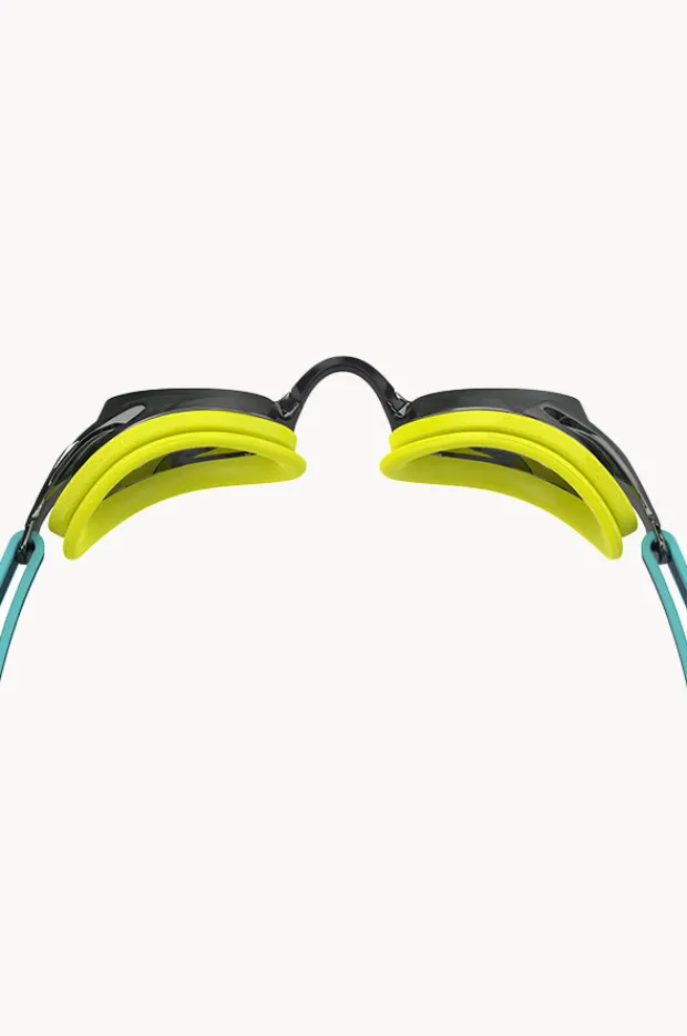 Goggles|Goggles|Speedo Junior Vanquisher 3.0 Mirror Goggle Yellow/smoke