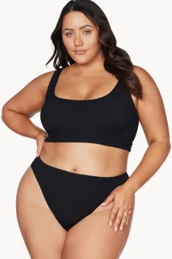 Bikini Sets|Artesands Kahlo Crop Set Black