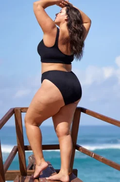 Bikini Sets|Artesands Kahlo Crop Set Black