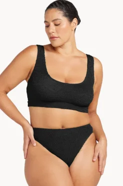 Bikini Sets|Artesands Kahlo Crop Set Black