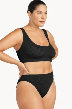 Bikini Sets|Artesands Kahlo Crop Set Black