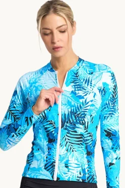 Rashies & Sunsuits|Jantzen Keanu Long Sleeve Suntop Sky
