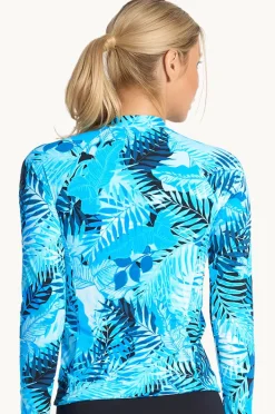 Rashies & Sunsuits|Jantzen Keanu Long Sleeve Suntop Sky