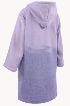 Towel Robes & Ponchos|Towel Robes & Ponchos|Back Beach Co Kids Fade Hooded Towelling Robe 5-7Y Purple