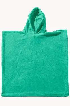 Towel Robes & Ponchos|Towel Robes & Ponchos|Wovii Kids Hooded Towel 2-6Y Sea green