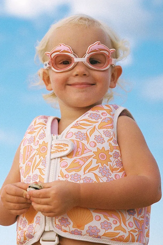 Goggles|Goggles|Sunny Life Kids Ocean Magic Swim Goggle Pink
