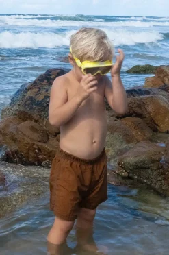 Goggles|Goggles|Sunny Life Kids Salty The Shark Swim Mask Neon