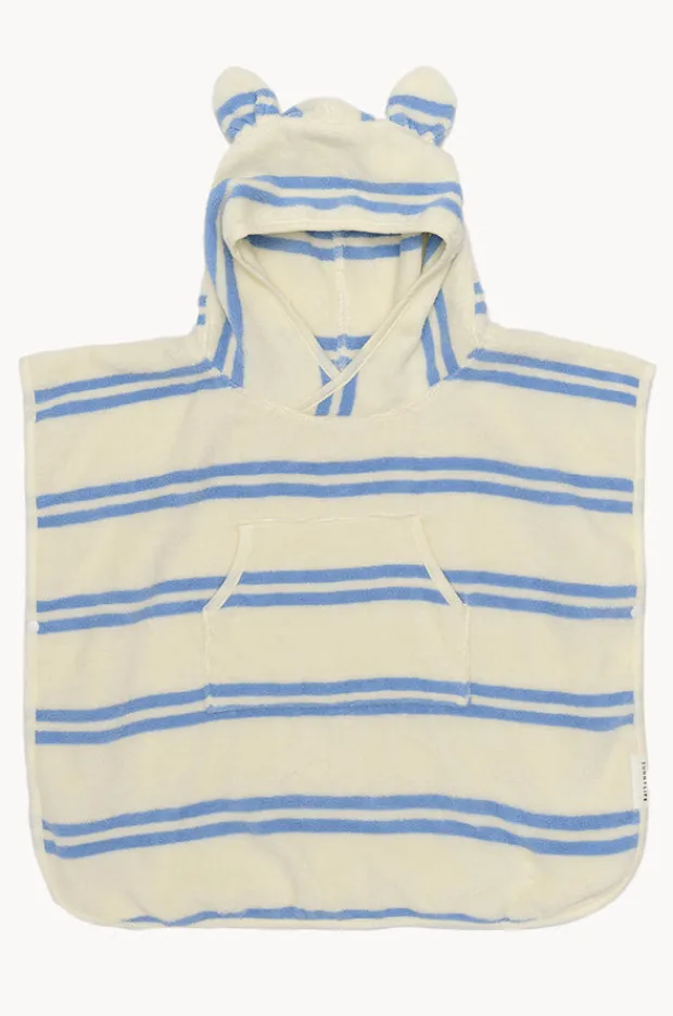 Towel Robes & Ponchos|Towel Robes & Ponchos|Sunny Life Kids Sammy The Seagull Hooded Towel Blue/White