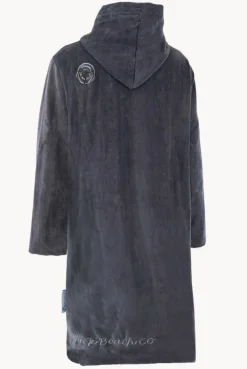 Towel Robes & Ponchos|Towel Robes & Ponchos|Back Beach Co Kids Hooded Towelling Robe 5-7Y Storm