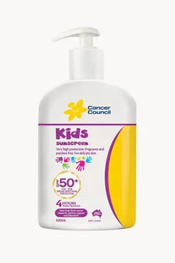 Travel|Home & Body|Cancer Council Australia Kids Sunscreen Pump 50+ 500ml