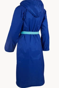 Towel Robes & Ponchos|Towel Robes & Ponchos|Rappco Kids Waterproof Hooded Towelling Robe 3-9Y Royal/aqua