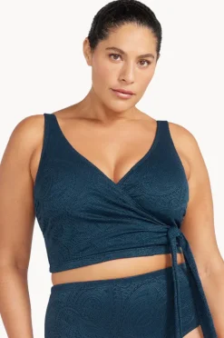 Bikini Tops|Artesands La Traviata Hayes D/DD Cup Bra Navy