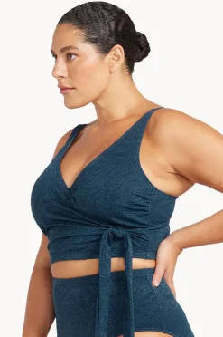 Bikini Tops|Artesands La Traviata Hayes D/DD Cup Bra Navy