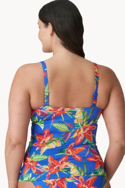 Tankini Tops|Prima Donna Latakia G Cup Tankini Separate Blue/Multi