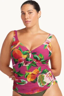 Tankini Tops|Artesands Le Recife Cezanne D/DD Cup Tankini Separate Pink