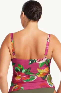 Tankini Tops|Artesands Le Recife Cezanne D/DD Cup Tankini Separate Pink