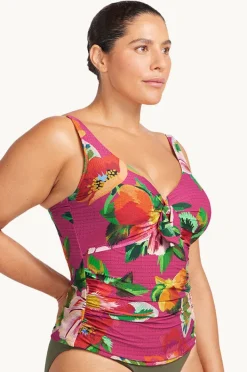 Tankini Tops|Artesands Le Recife Cezanne D/DD Cup Tankini Separate Pink