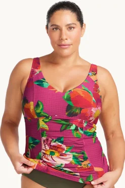 Tankini Tops|Artesands Le Recife Raphael E/F Cup Tankini Separate Pink