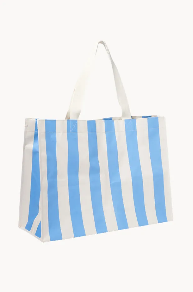Beach Bags|Bags|Sunny Life Le Weekend Carryall Beach Bag Blue/cream