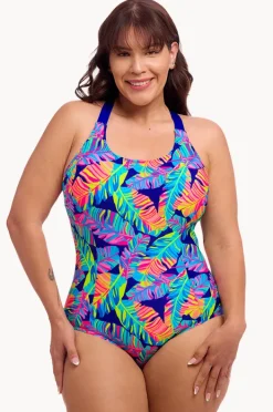 One Pieces|Funkita Leaving Today Brace Me Back One Piece Navy/multi