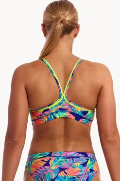 Bikini Tops|Funkita Leaving Today Sports Top Navy/multi