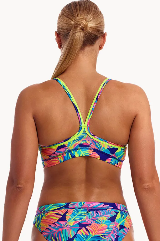 Bikini Tops|Funkita Leaving Today Sports Top Navy/multi