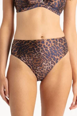Bottoms|Sunseeker Lioness High Rise Leg Pant Animal