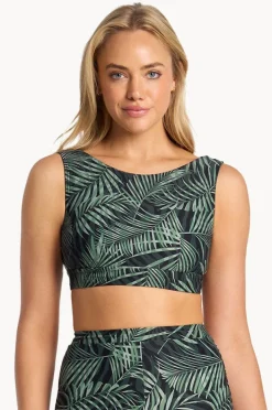 Bikini Tops|Sunseeker Lombok Crop Black