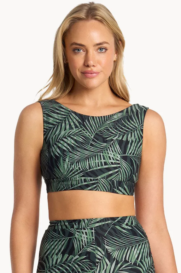 Bikini Tops|Sunseeker Lombok Crop Black