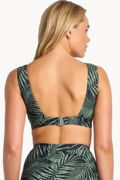 Bikini Tops|Sunseeker Lombok Crop Black