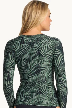 Rashies & Sunsuits|Sunseeker Lombok Long Sleeve Suntop Black