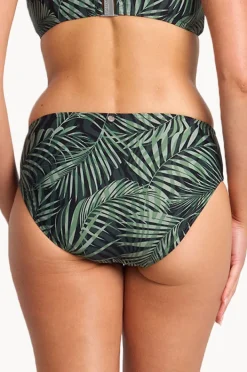 Bottoms|Sunseeker Lombok Ruched Mid Rise Pant Black