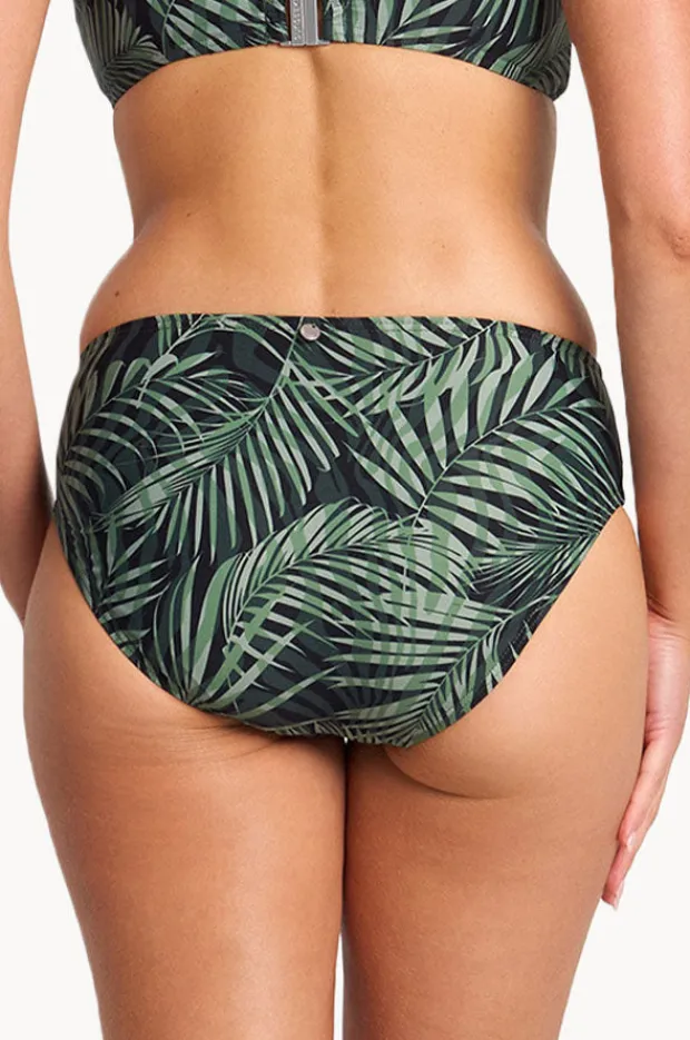 Bottoms|Sunseeker Lombok Ruched Mid Rise Pant Black