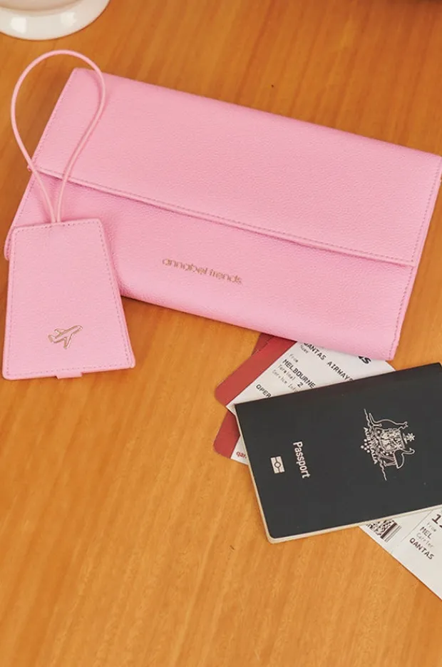 Travel|Annabel Trends Luggage Tag Pink