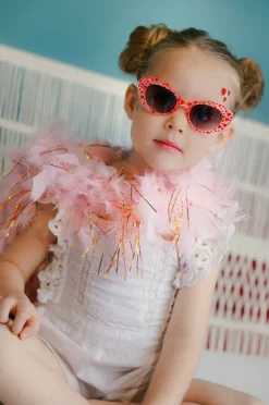 Sunglasses|Frankie Ray Lulu Heart Sunnies Pink