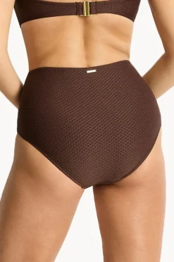 Bottoms|Sea Level Luminara High Waist Pant Cocoa