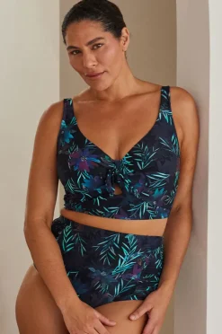 Bikini Tops|Artesands Lunafleur Cezanne D/DD Cup Bra Navy