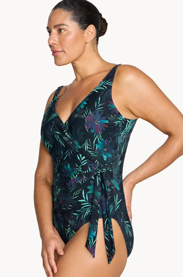 One Pieces|Artesands Lunafleur Hayes D/DD Cup One Piece Navy