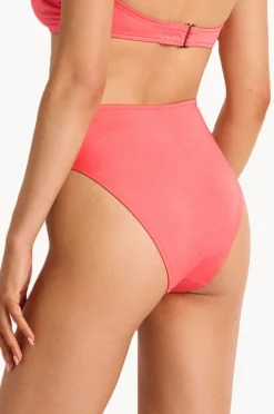 Bottoms|Monte u0026 Lou Lustre High Waist High Leg Pant Calypso