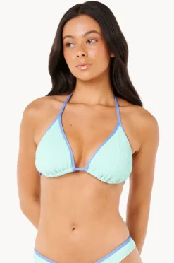 Bikini Tops|Rip Curl Luxe Surf D/DD Cup Slide Tri Aqua