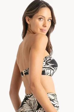 Bikini Tops|Sunseeker Mae D/DD Cup Wrap Bandeau Black